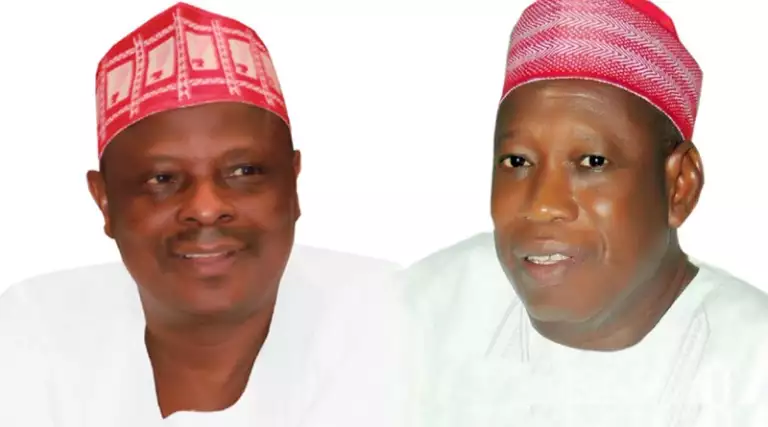 Ganduje Taunts Kwankwaso, Tells Him To Return To APC