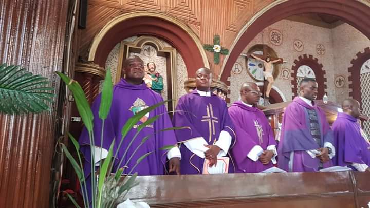 39-year-old Catholic Priest Who Died In Sleep Laid To Rest in Aba Amidst Tears (Photos+Video)