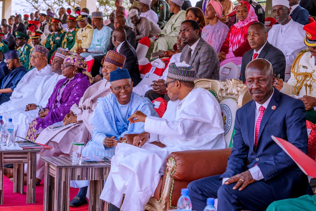 Buhari Praises EFCC On Corruption Fight, As Commission Graduates 281 Cadets