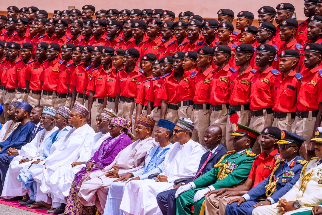 Buhari Praises EFCC On Corruption Fight, As Commission Graduates 281 Cadets