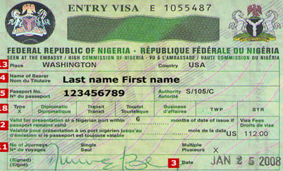 Nigerian visa