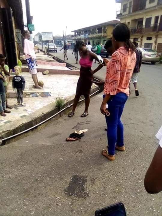 Lifeless Baby In Polythene Bag Discovered In Umuahia Street (Graphic Photos)