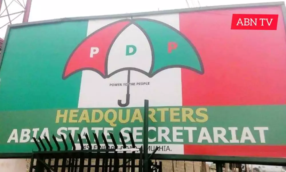 2023: We Are Yet To Decide On Zoning, Says Abia PDP