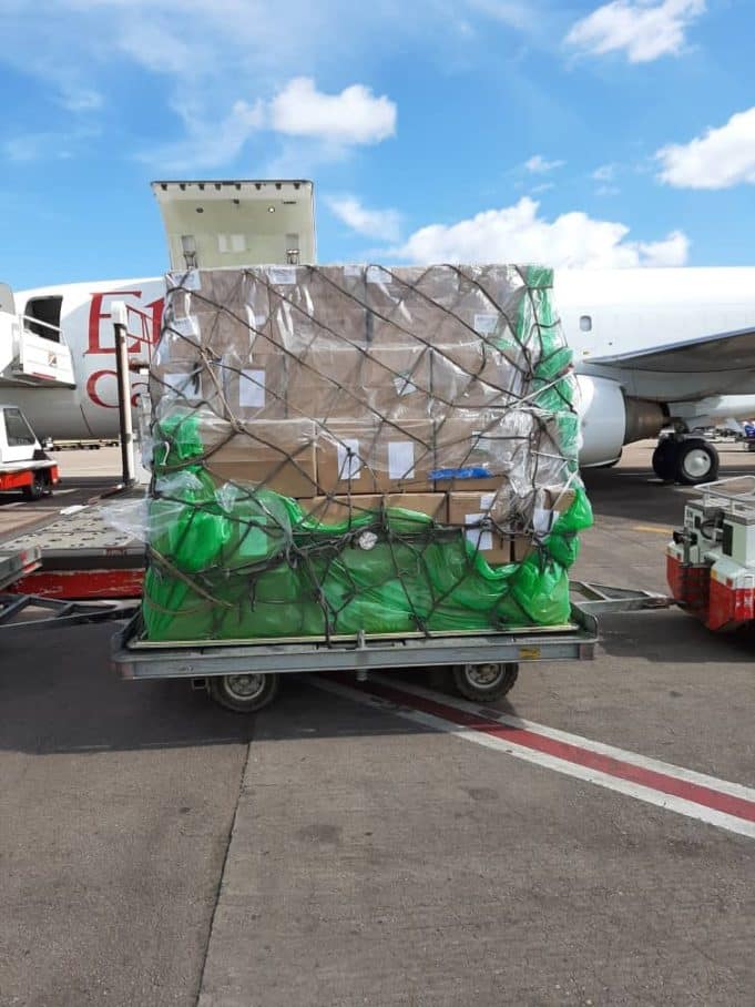 Coronavirus: Chinese Billionaire Jack Ma’s Medical Supplies Arrive Nigeria (PHOTOS)