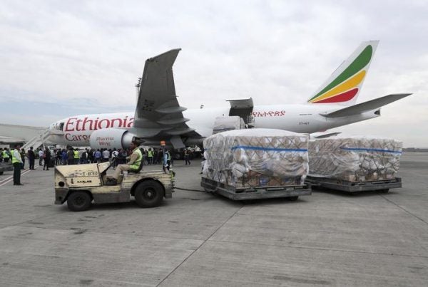Coronavirus: Chinese Billionaire Jack Ma’s Medical Supplies Arrive Nigeria (PHOTOS)