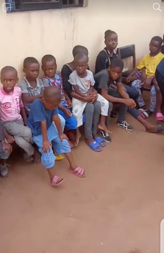 Police Rescue 19 Children, Arrest 4 Suspected Traffickers In Abia (PHOTOS)