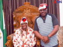 ABN TV Boss Greets HRH Ezie Ukoha Kalu Ukoha At 83 ABN TV Boss Greets HRH Ezie Ukoha Kalu Ukoha At 83