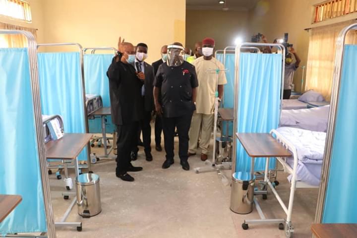 Ikpeazu Commissions 100 Bed Isolation Facility, Says Abia Ready To Respond To Future Health Emergencies (Photos, Video)