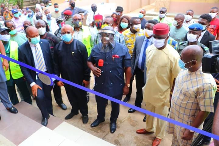 Ikpeazu Commissions 100 Bed Isolation Facility, Says Abia Ready To Respond To Future Health Emergencies (Photos, Video)