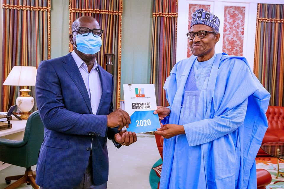 Buhari, Gov. Obaseki Meet At Aso Rock (PHOTOS)