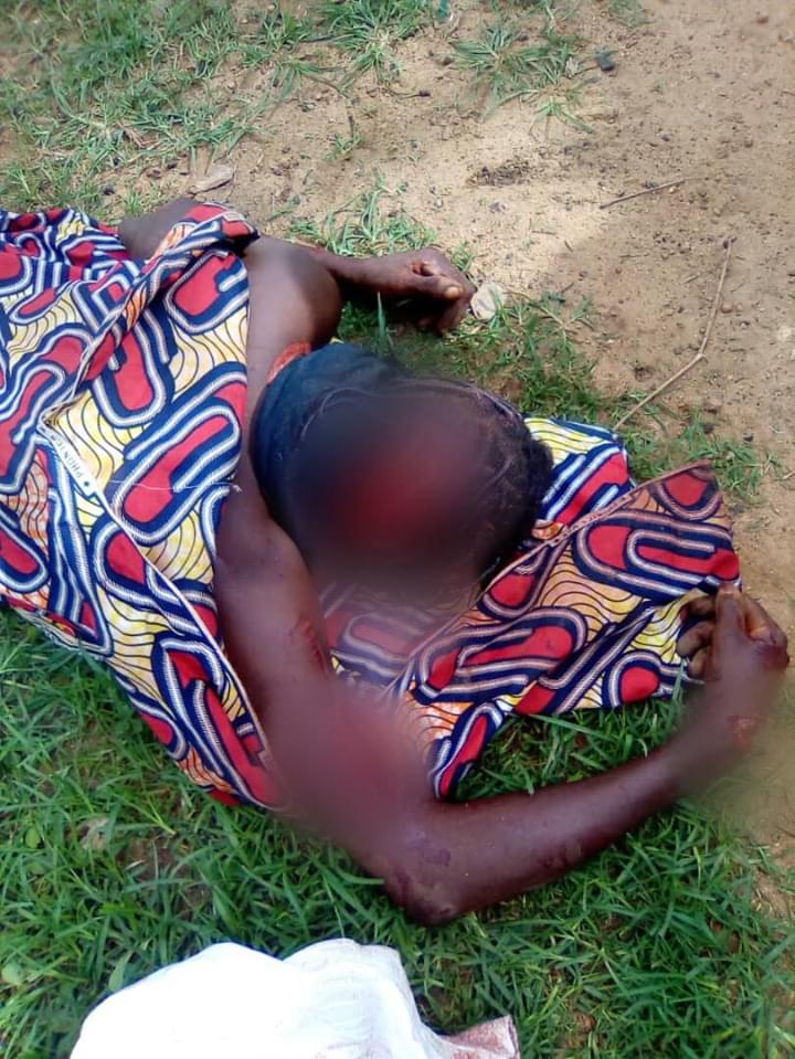 Suspected Fulani Herdsmen Invade Southern Kaduna Community, Hack Women, Children To Death (Graphic Photos)