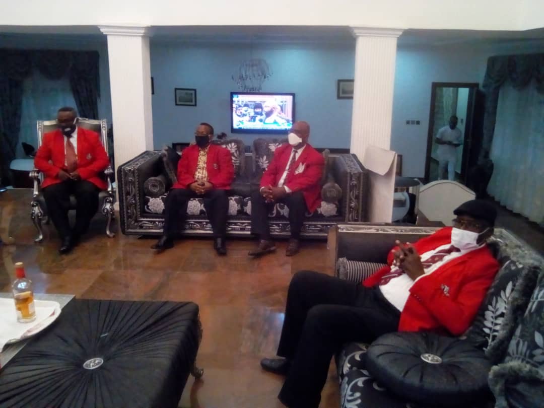 Government College Umuahia Old Boys Visit Senator Kalu In Abuja (Photos)