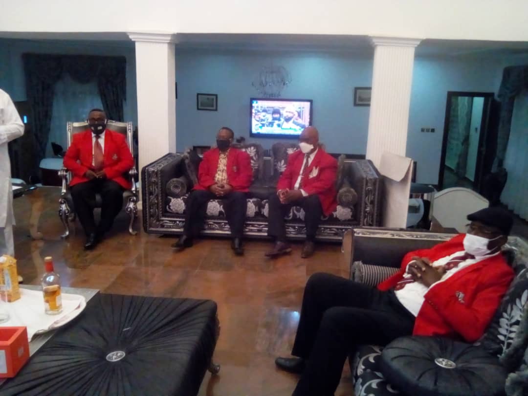 Government College Umuahia Old Boys Visit Senator Kalu In Abuja (Photos)