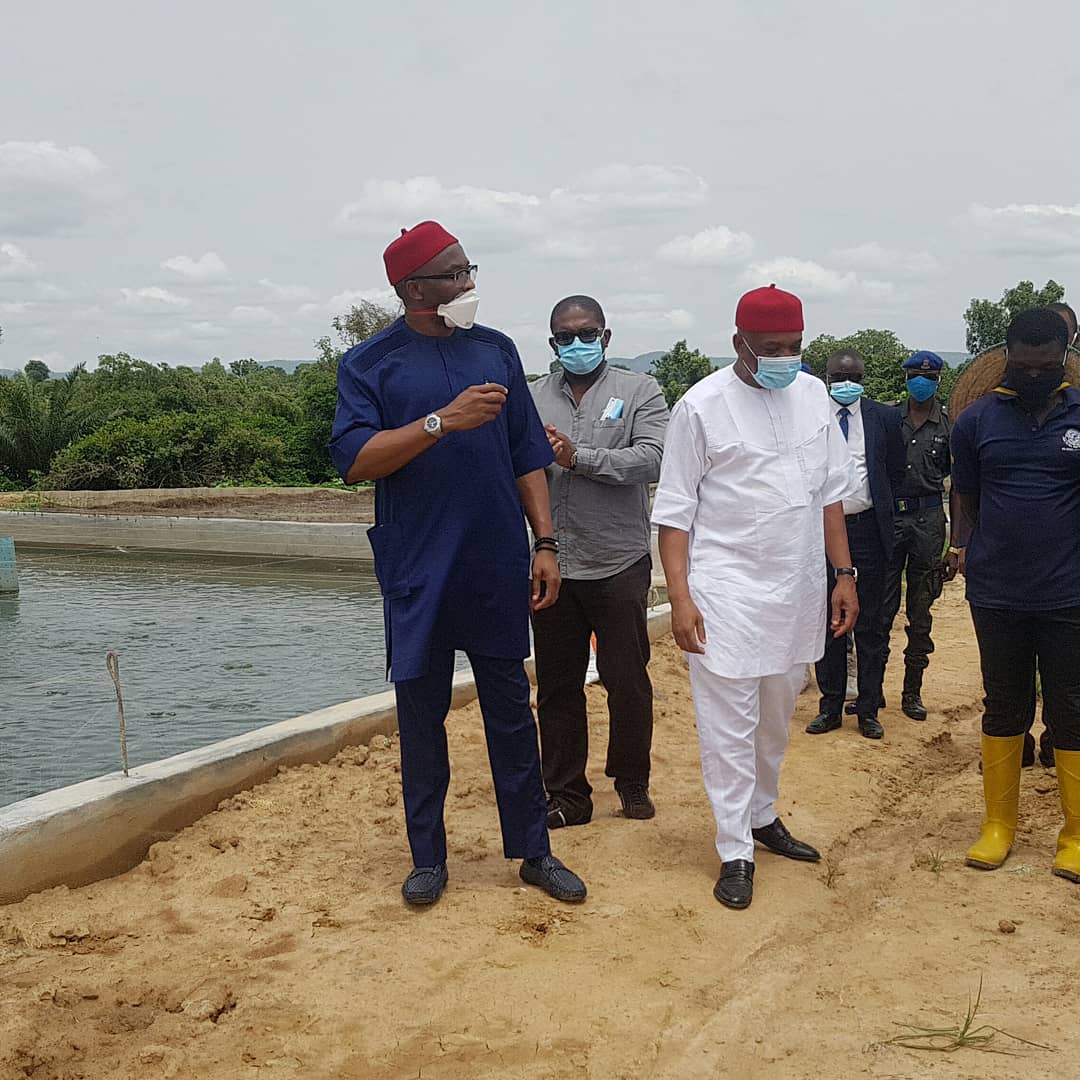 Sen. Orji Kalu To Build Mega Fish Farms In Anambra, Enugu (PHOTOS)