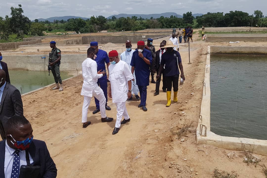 Sen. Orji Kalu To Build Mega Fish Farms In Anambra, Enugu (PHOTOS)