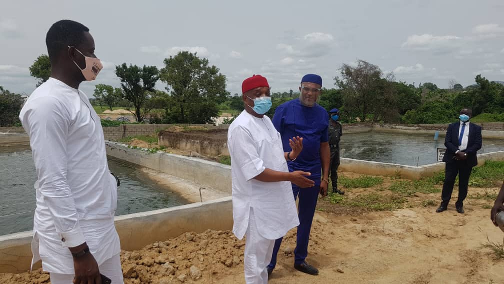 Sen. Orji Kalu To Build Mega Fish Farms In Anambra, Enugu (PHOTOS)