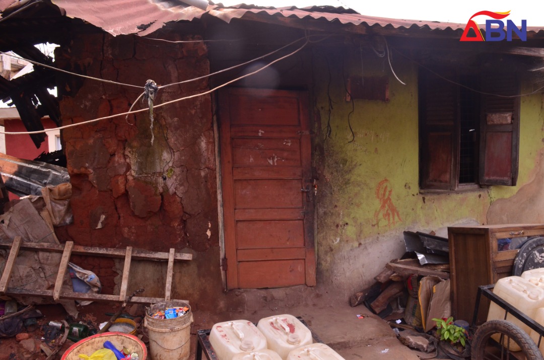 Rain Of Blessings As Samuel Chukwueze Constructs, Furnishes 3 Bedroom Flat For Abia Widow [Photos, Video]