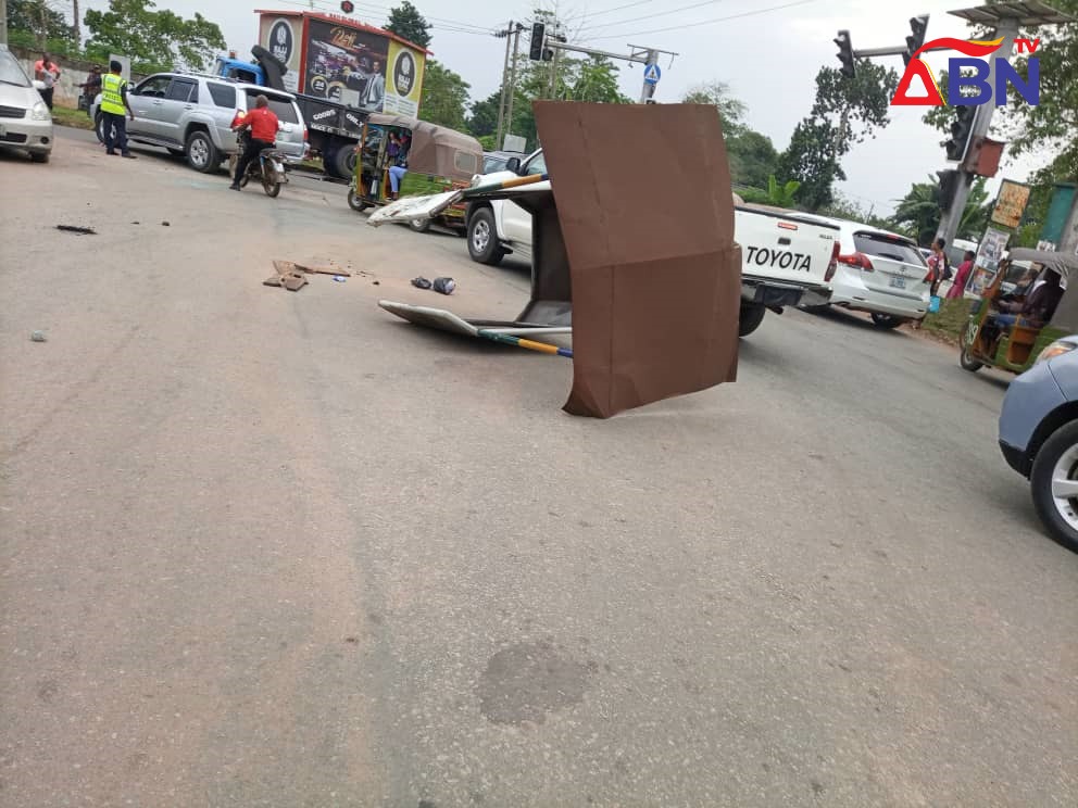 Many Critically Injured In Multiple Accident As Driver Escapes Lynching In Umuahia (Photos)