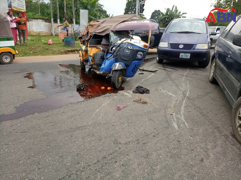 Many Critically Injured In Multiple Accident As Driver Escapes Lynching In Umuahia (Photos)