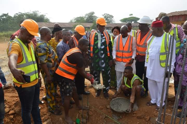Encomiums As Abia Speaker Attracts Construction Of A Mini Stadium In Isieke Ibeku (FULL DETAILS)