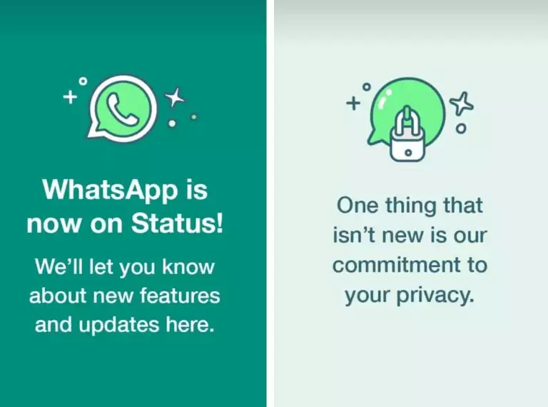 WhatsApp Is Now On Status Updates (Photos)