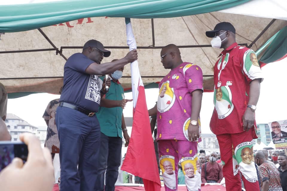 Abia North/South: PDP Has Done Well To Deserve Your Support, Ikpeazu Tells Aba Voters