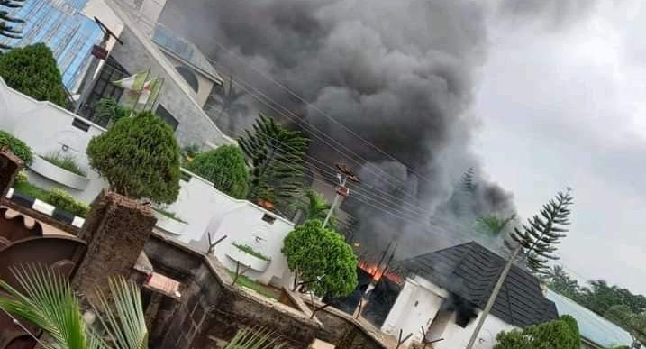Gunmen Set Uzodinma's Home On Fire, Kill Security Aides [VIDEO]