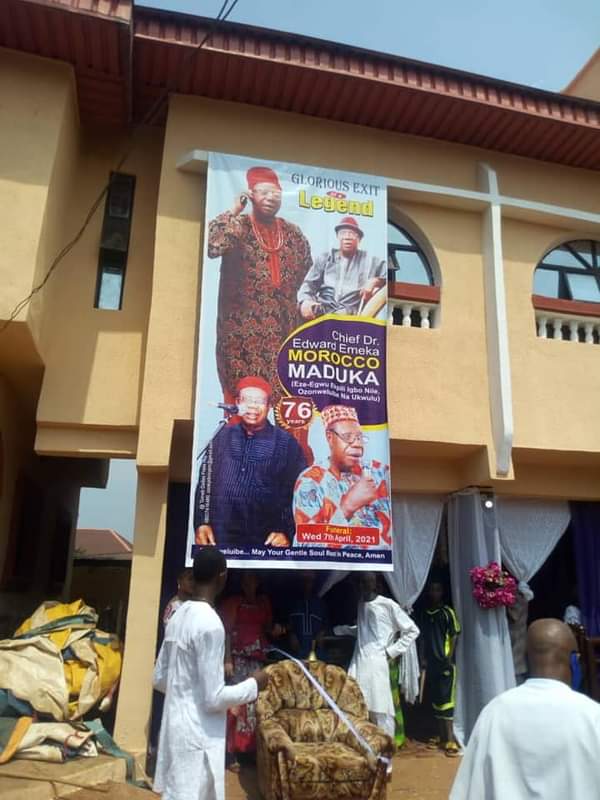 Popular Igbo Musician, Morocco Maduka Buried Amidst Tears (Photos)