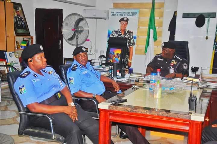 Coordinating DIG South East Tasks Abia Police Command On Teamwork