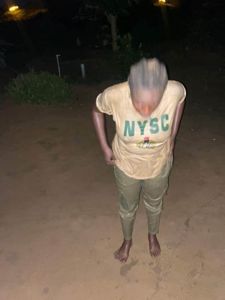 Army Officer Manhandles Female Corper In Calabar (Photos, Video)