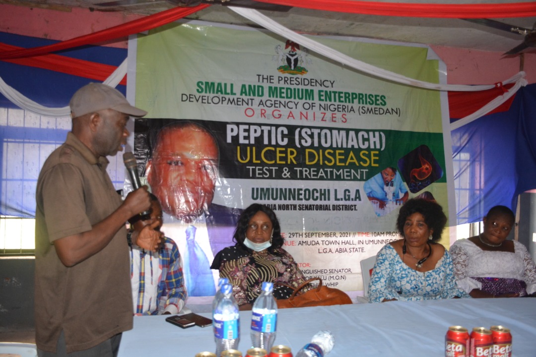 Sen. Kalu In Partnership With SMEDAN Takes Free Medicare To Umunneochi [PHOTOS]