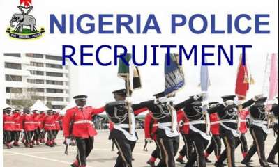 Online Application Opens For 2021 Police Recruitment