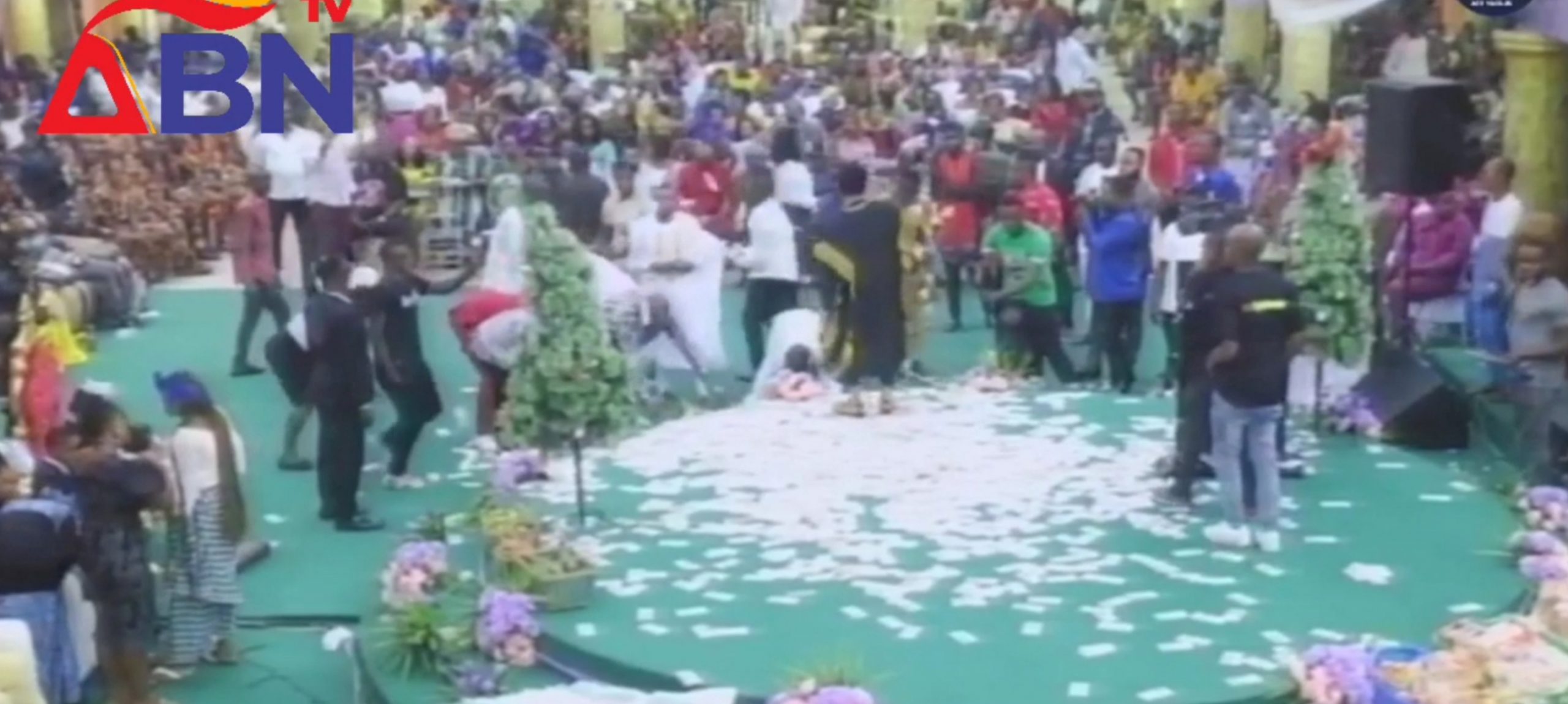 Money Rain As Prophet Odumeje Holds Thanksgiving, Cash Harvest (Photos, Video)