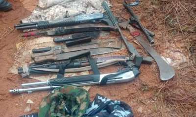 Troops Dislodge ESN Stronghold In Anambra Forest, Recover 10 Pump Action Riffles, Others
