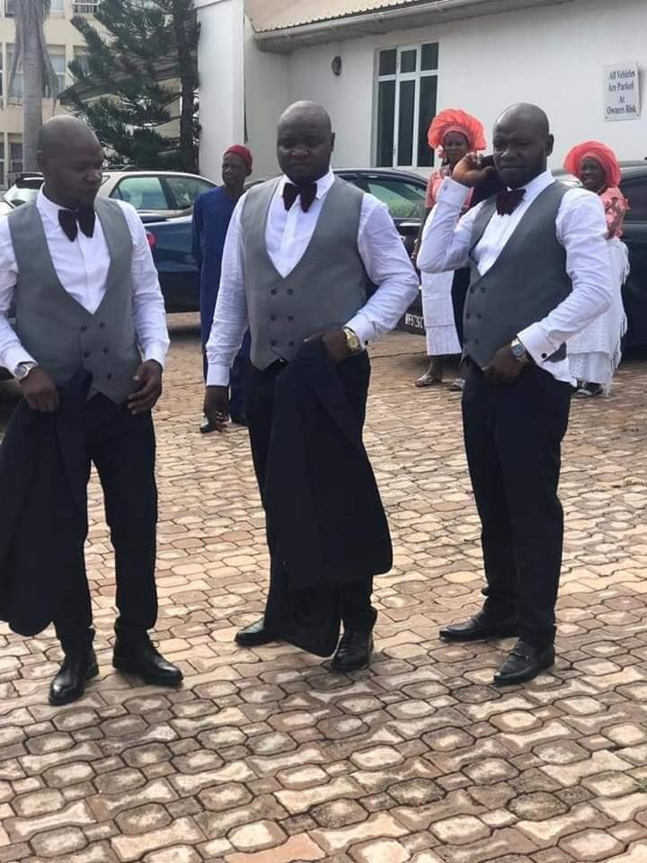 Two sets of triplets marry each other on the same day in Enugu (photos)