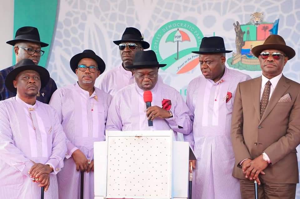 PDP Governors Meet In Bayelsa, Vow To Rescue Nigeria From APC Misrule, Bad Governance