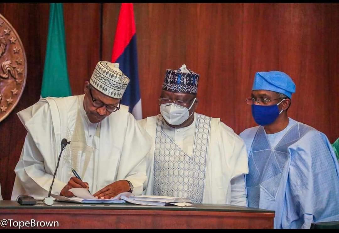President Buhari Signs Electoral Amendment Bill Into Law [VIDEO]