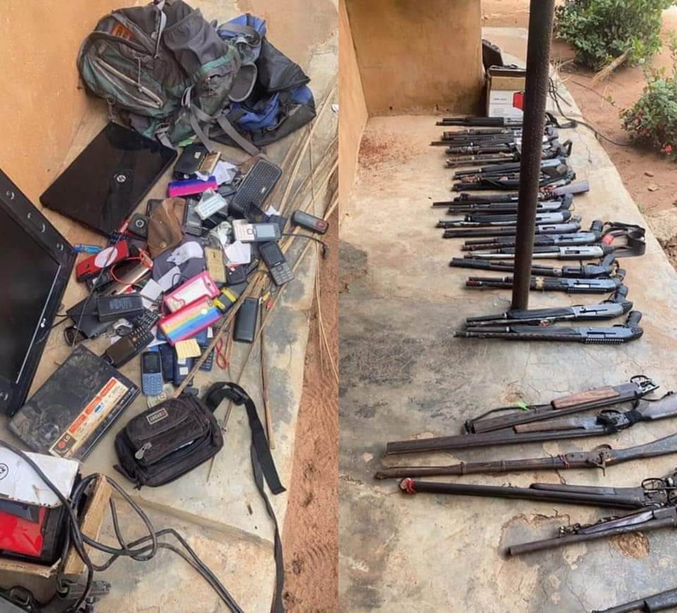 Troops Dislodge Suspected IPOB/ESN In Anambra Hideout, Recover Arms, Other Dangerous Weapons