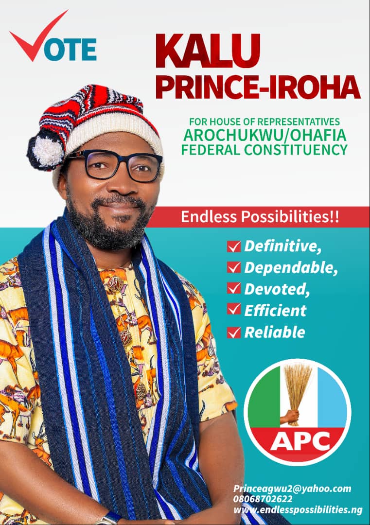I Believe In Politics Of Welfare And Social Inclusion, By Kalu, Prince-Iroha