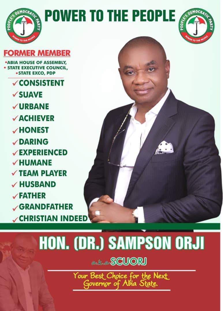 2023: Hon Samson Orji Obtains PDP's Governorship Nomination Form, Assures Abians Effective Service Delivery (Photos)