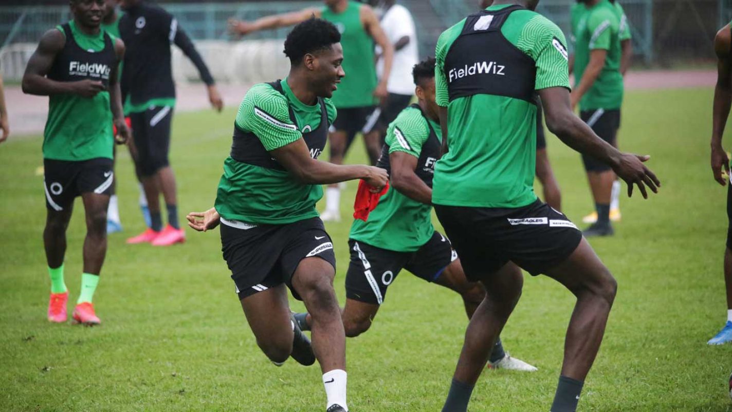 Super Eagles Resumes Training In Abuja Ahead Of Their Second Clash With Black Stars