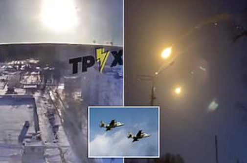 Ukrainian Missile Takes Down Russian Jet [VIDEO]