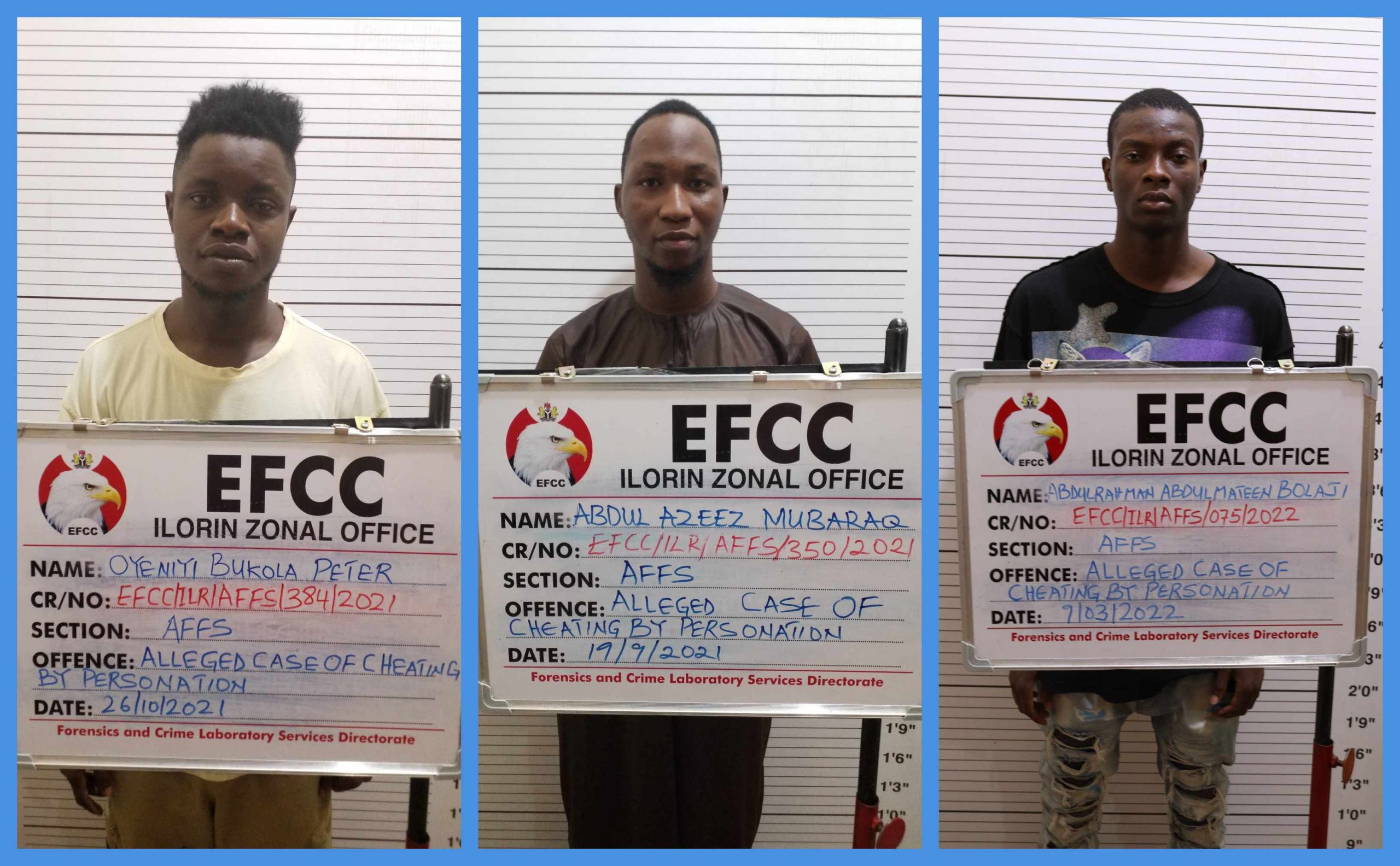EFCC Docks Ex-Legislative Aide For N6.5m Fraud, 3 Others Convicted Of Cybercrime In Kwara