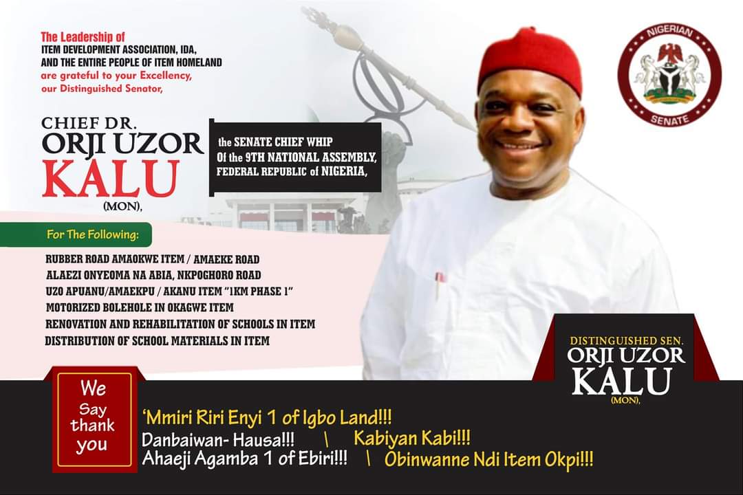 Abia Stands Still As Item Organises Grand Reception For Sen. Kalu, SP Ahmad Lawan At Commissioning Of Uzo Rubber [VIDEO]