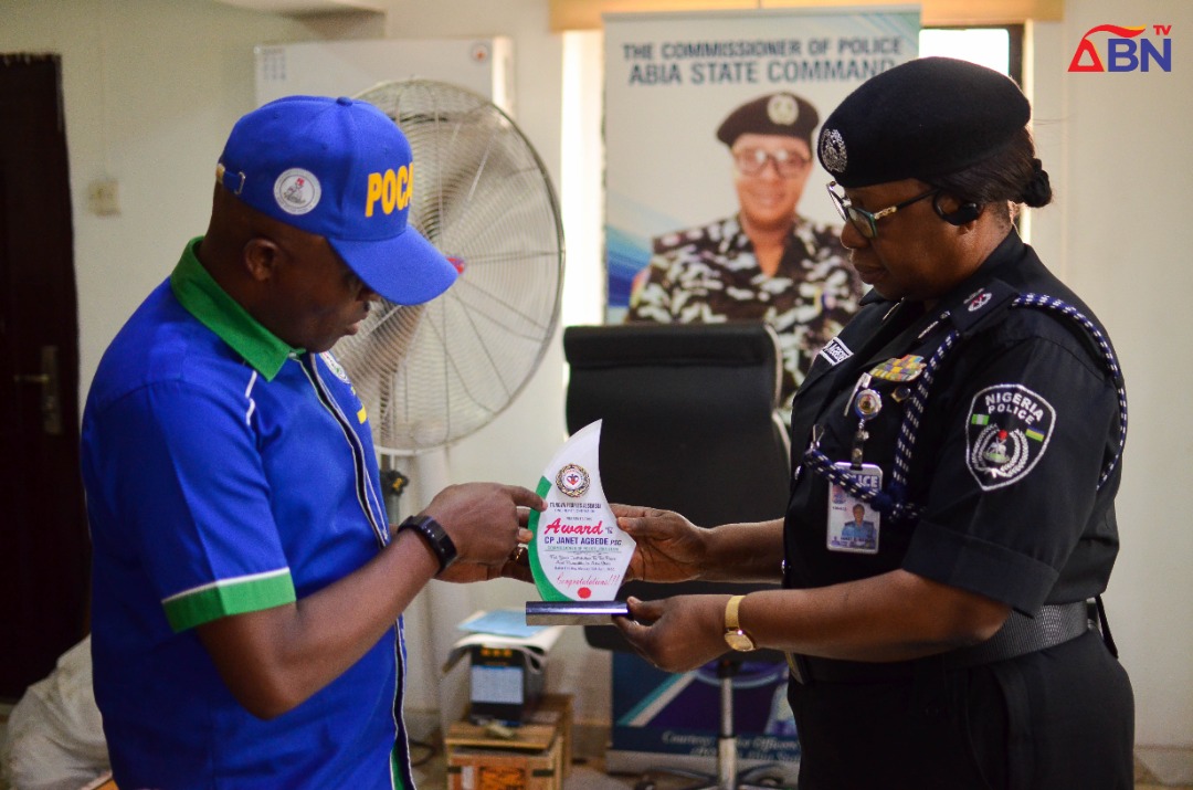 Abia CP, Janet Agbede Bags Award For Fight Against Cultism In State (Photos, Video)