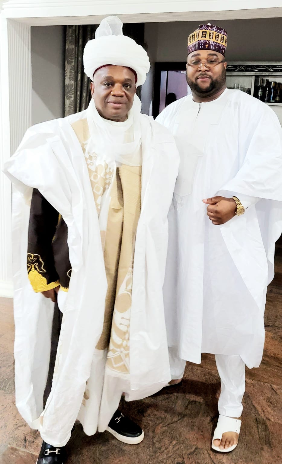 L-R: Senator Orji Uzor Kalu and Hon. Samuel Nwachukwu