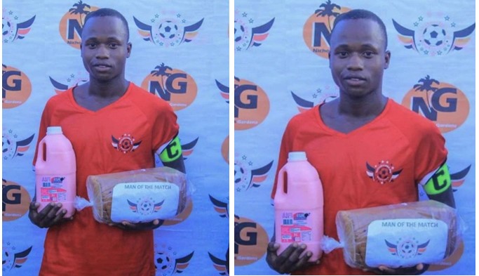 Man Of The Match Smiles Home Loaf Of Bread, Yoghurt In Uganda (Photos)