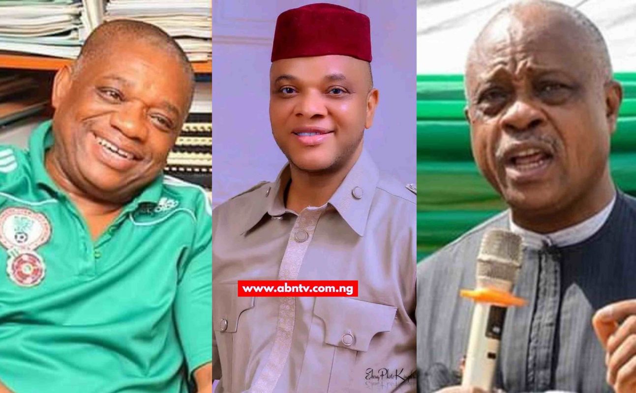 Abia Assembly Minority Leader Greets Sen. Kalu, Chief Emenike On Emergence As APC Flagbearers