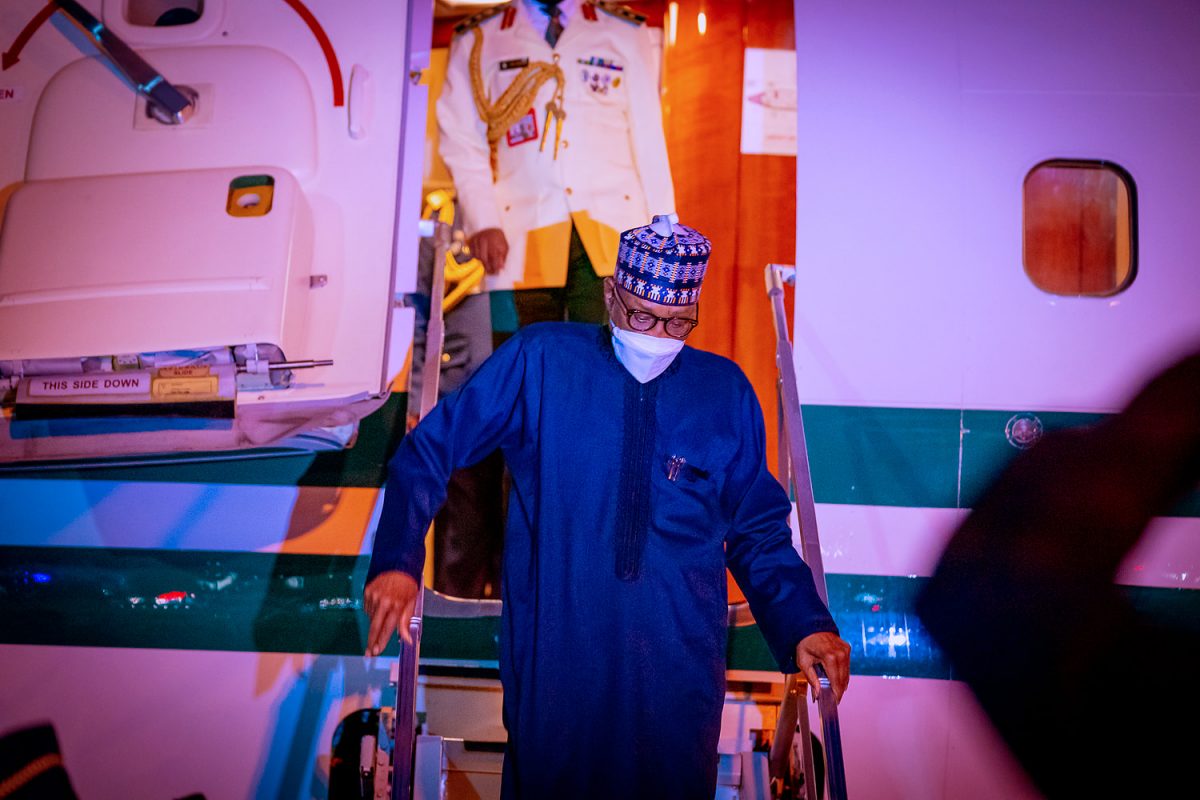 Heightened Security As President Buhari Visits Lagos