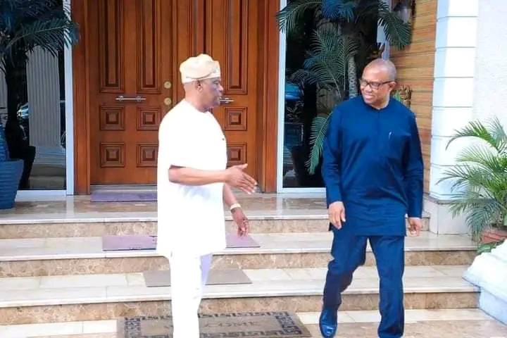 Gov. Wike In Closed Door Meeting With Peter Obi As Defection Rumours Swirl [PHOTOS]